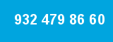 932 479 86 60 932 479 86 60